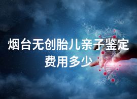 烟台无创胎儿亲子鉴定费用多少