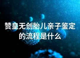 赞皇无创胎儿亲子鉴定的流程是什么