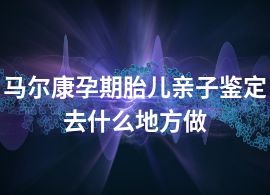 马尔康孕期胎儿亲子鉴定去什么地方做