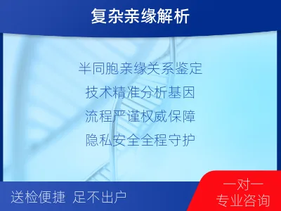 赣州于都-半同胞亲缘关系鉴定-检测流程