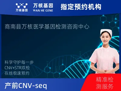 商洛市商南县产前CNV-seq（含STR）
