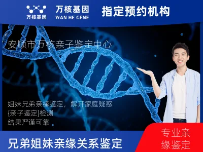 安顺市西秀区兄弟/姐妹亲缘关系鉴定