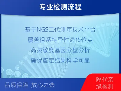 六安叶集-祖孙亲缘关系鉴定-报告解读