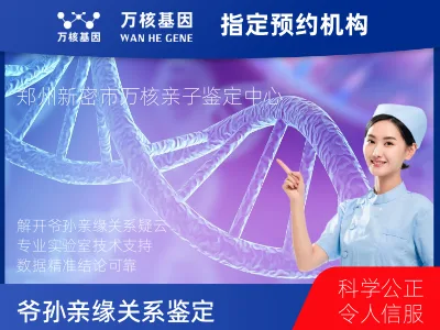 郑州市新密市爷孙亲缘关系鉴定