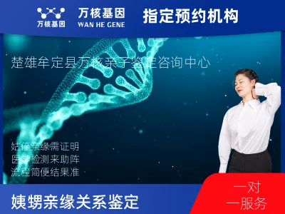 楚雄彝族自治州牟定县姨妈和外甥亲缘关系鉴定