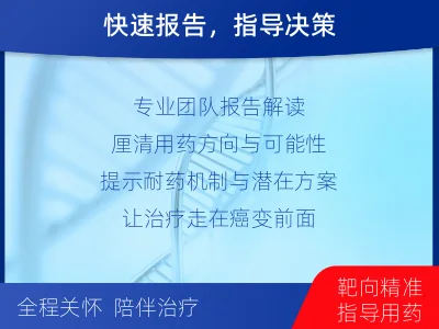 晋源-肿瘤全面用药600综合检测-报告解读
