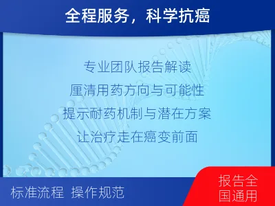 临-肿瘤全面用药600综合检测-报告解读