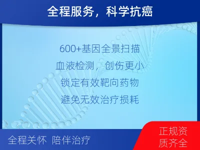 上海-肿瘤全面用药600综合检测-适用人群