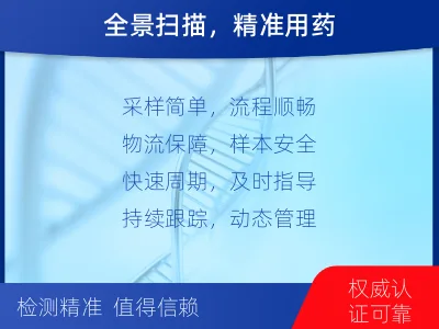 松江-肿瘤全面用药600综合检测-检测流程