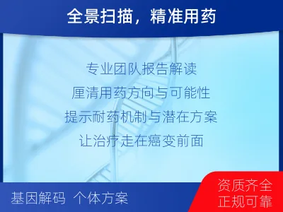 庆云-肿瘤全面用药600综合检测-报告解读