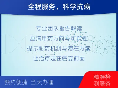 庆云-肿瘤全面用药600综合检测-检测介绍