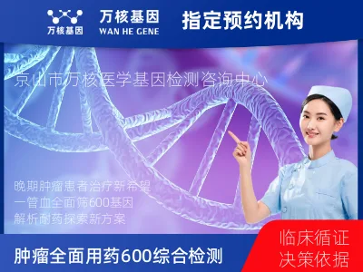 荆门市京山市肿瘤全面用药600+基因检测（血液）