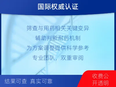衡山-肿瘤全面用药600综合检测-检测流程
