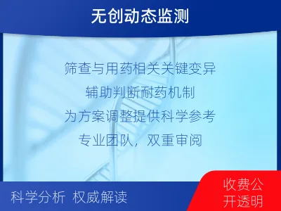 汶川-肿瘤全面用药600综合检测-检测介绍