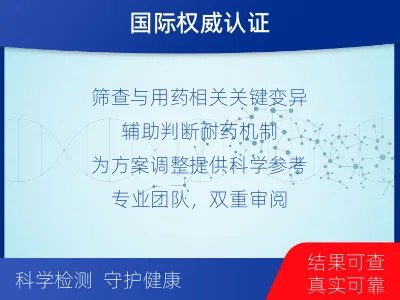 会东-肿瘤全面用药600综合检测-检测流程