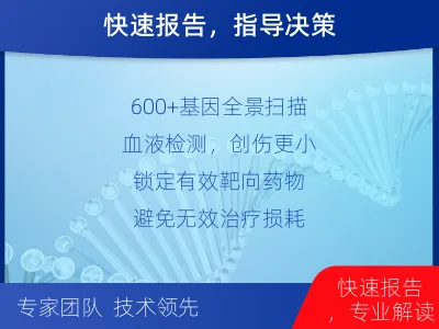 泾川-肿瘤全面用药600综合检测-检测介绍