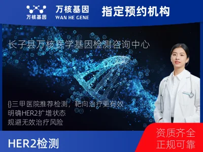 长治市长子县HER2拷贝数变异检测