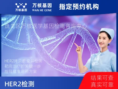 昆明市盘龙区HER2拷贝数变异检测