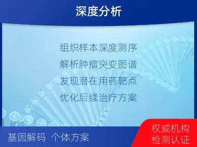 安乡-肿瘤全外显子测序-检测介绍