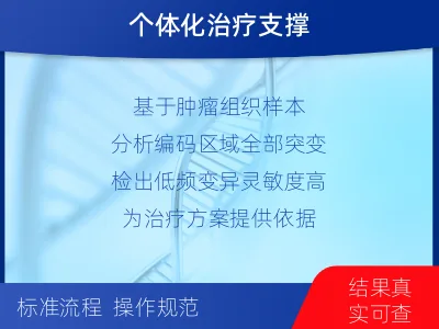 雷山-肿瘤全外显子测序-适用人群