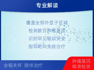 加查-肿瘤全外显子测序-检测介绍