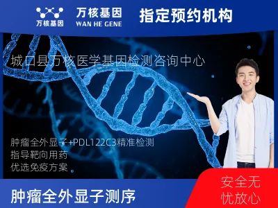 重庆市郊县城口县肿瘤全外显子测序及PDL122C3表达检测套餐（组织）