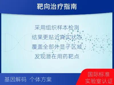 徽-肿瘤全外显子测序-适用人群