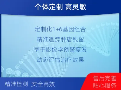 上街-1实体瘤定制化MRD基因检测-检测流程