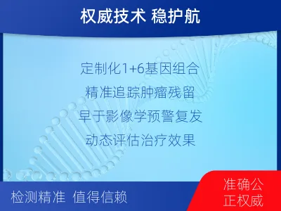 房-1实体瘤定制化MRD基因检测-检测介绍
