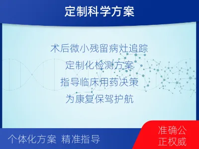 大名-1实体瘤定制化MRD基因检测-检测流程