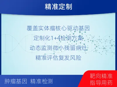 乡宁-1实体瘤定制化MRD基因检测-检测介绍