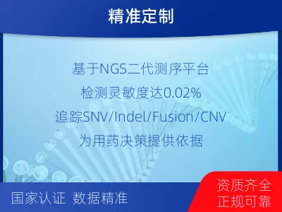 恒山-1实体瘤定制化MRD基因检测-检测流程