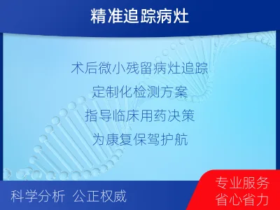 崂山-1实体瘤定制化MRD基因检测-检测流程