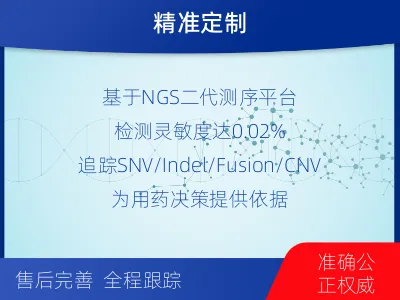 平凉-1实体瘤定制化MRD基因检测-报告解读