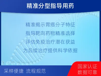 太康-胃癌分子分型基因检测-检测流程