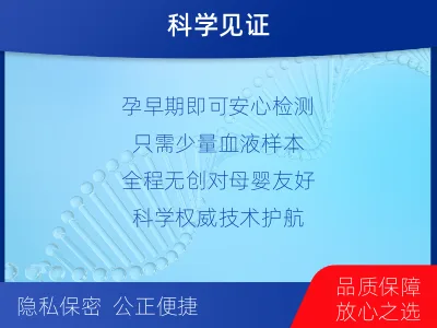 阜阳颍泉-无创孕期dna胎儿亲子鉴定-报告解读