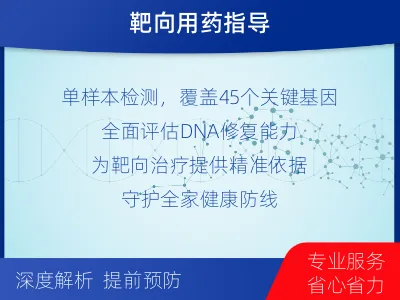 上街-单样本-DNA损伤修复胚系基-检测介绍