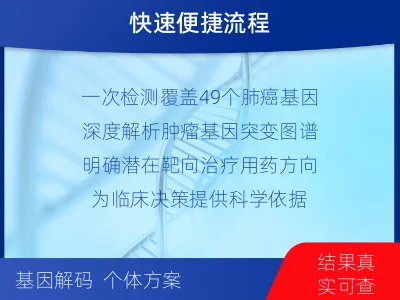 小店-肺癌组织基因检测-检测流程