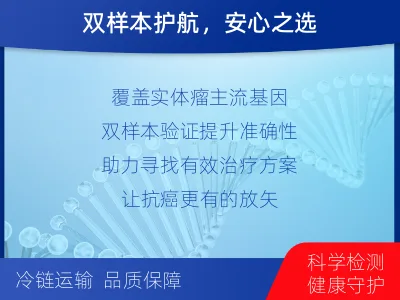 淄川-双样本-实体瘤组织462基因-检测流程