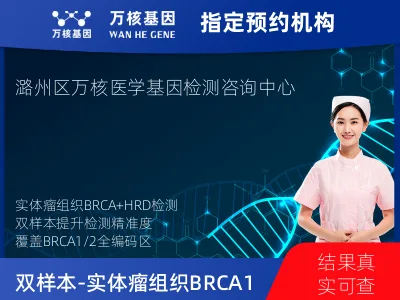 长治市潞州区双样本-实体瘤组织BRCA1/2+HRD基因检测