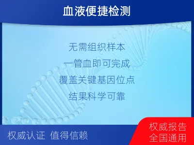 太原-单样本-BRCA1基因血液分-报告解读