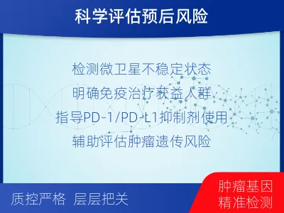 君山-微卫星不稳定状态分析-检测流程