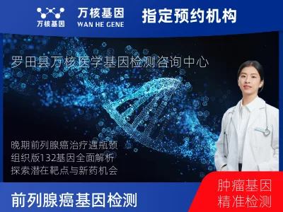 黄冈市罗田县前列腺癌-132基因（组织版）