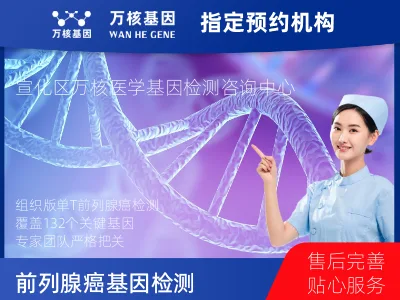 张家口市宣化区前列腺癌-132基因（组织版）-单T