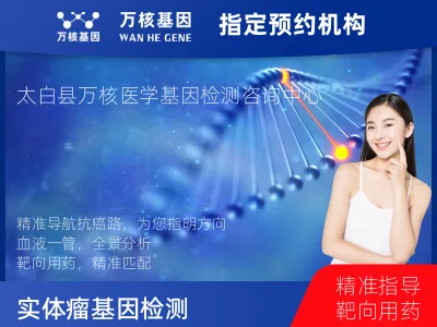 宝鸡市太白县实体瘤78基因检测（血液版）