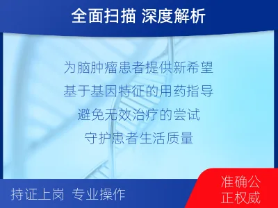 静海-全外显子基因检测-脑肿瘤-适用人群