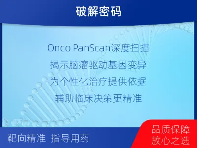 赤城-全外显子基因检测-脑肿瘤-检测流程