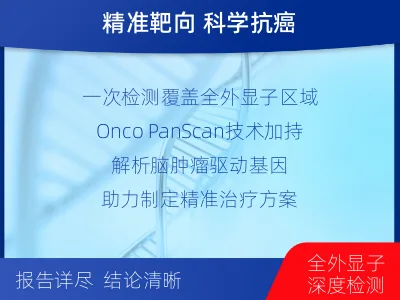 金山-全外显子基因检测-脑肿瘤-适用人群