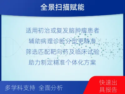 裕安-全外显子基因检测-脑肿瘤-检测介绍