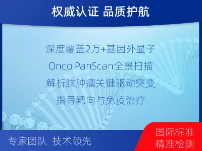 思明-全外显子基因检测-脑肿瘤-报告解读